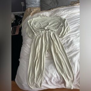 Free people sweat suit